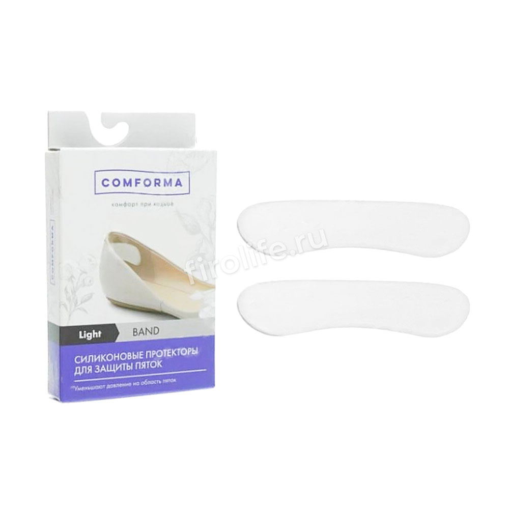 Протекторы силиконовые для защиты пяток LIGHT BAND C 1415