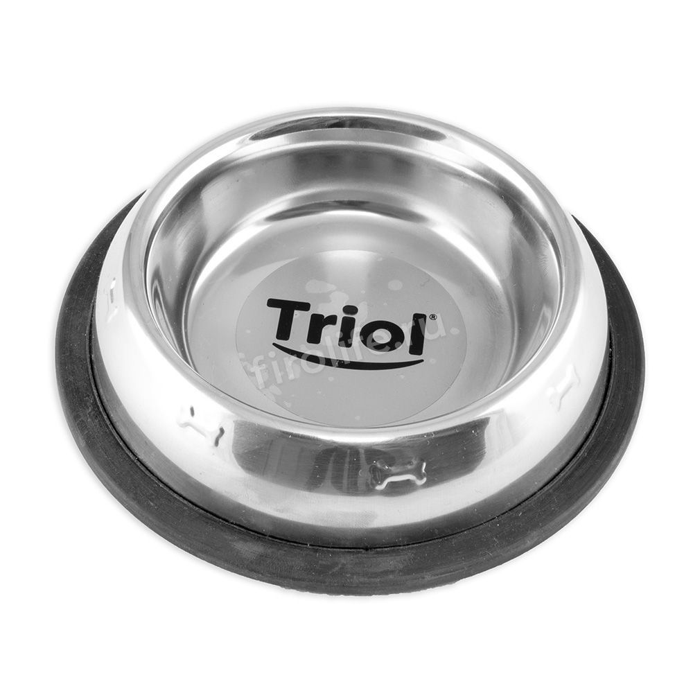 Миска Triol металлическая с рисунком на резинке 0,2 л