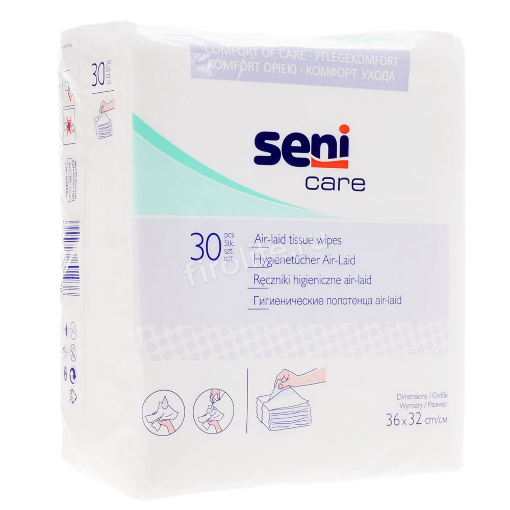Полотенце гигиеническое Seni Care 30шт