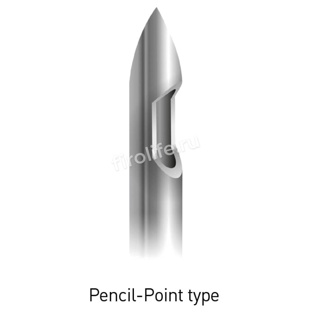 Игла для спинальной анестезии с проводником "Pencil Point"