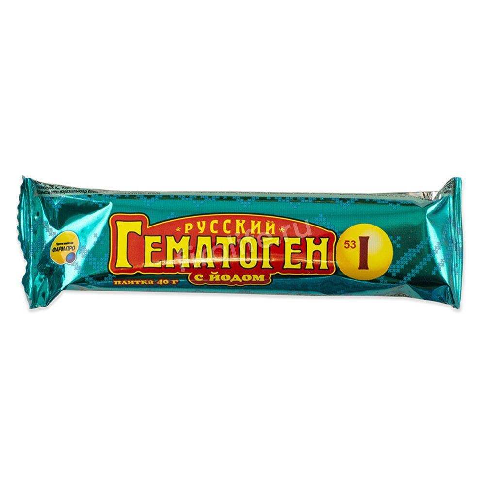 Гематоген "Русский", 40г (в ассортименте)