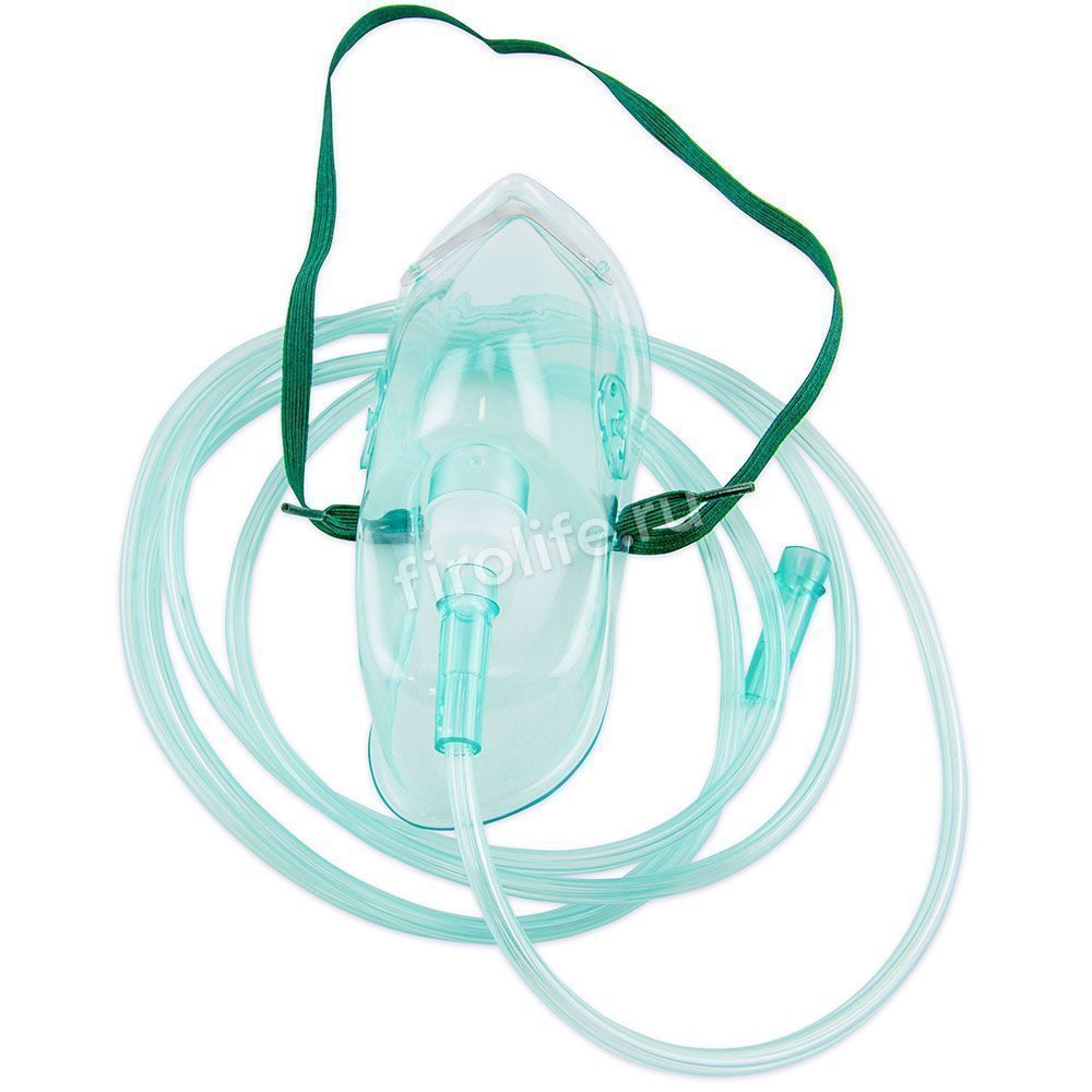 Маска кислородная с трубкой FS930 Alba Healthcare