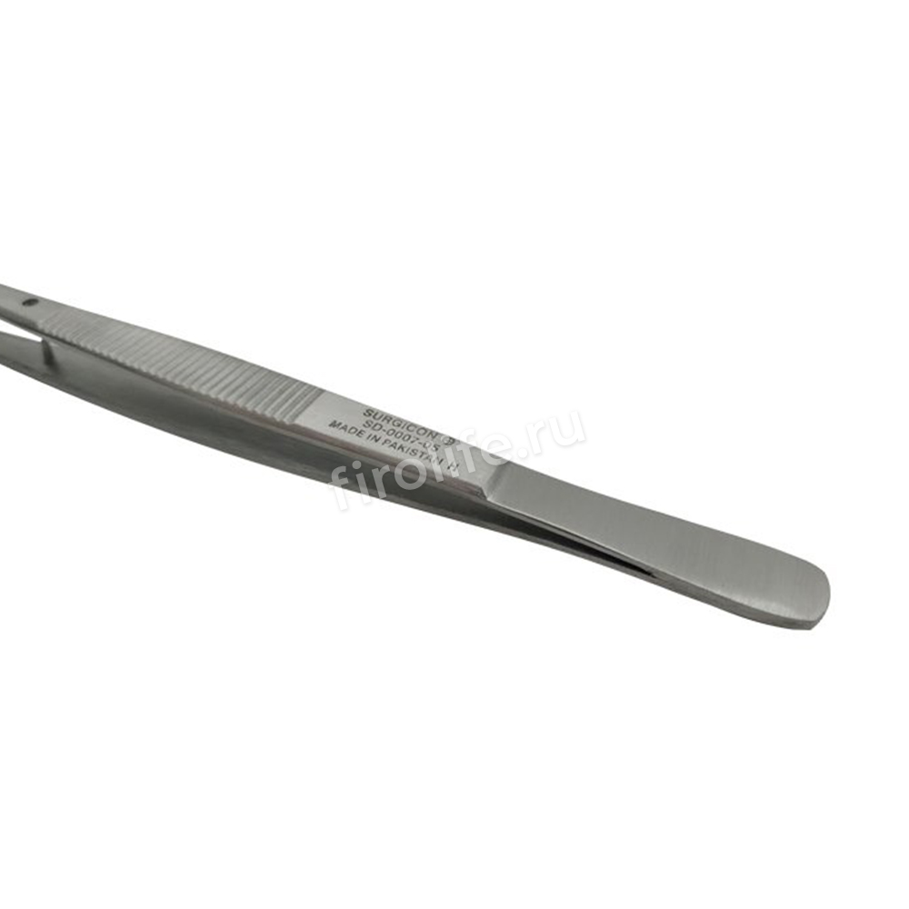 Пинцет зубной изогнутый 147 мм Surgicon, SD-0007-05