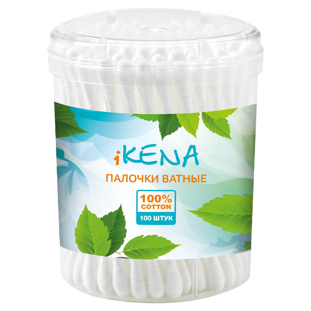 Ватные палочки гигиенические "iKENA"