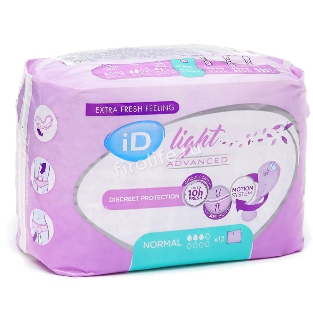Прокладки урологические iD Light Advanced Normal