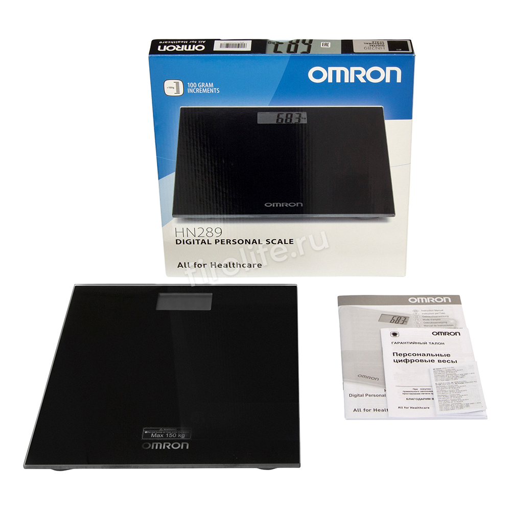 Весы персональные цифровые OMRON HN-289-EBК
