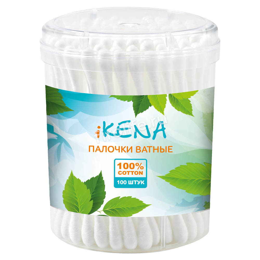 Ватные палочки гигиенические "iKENA"