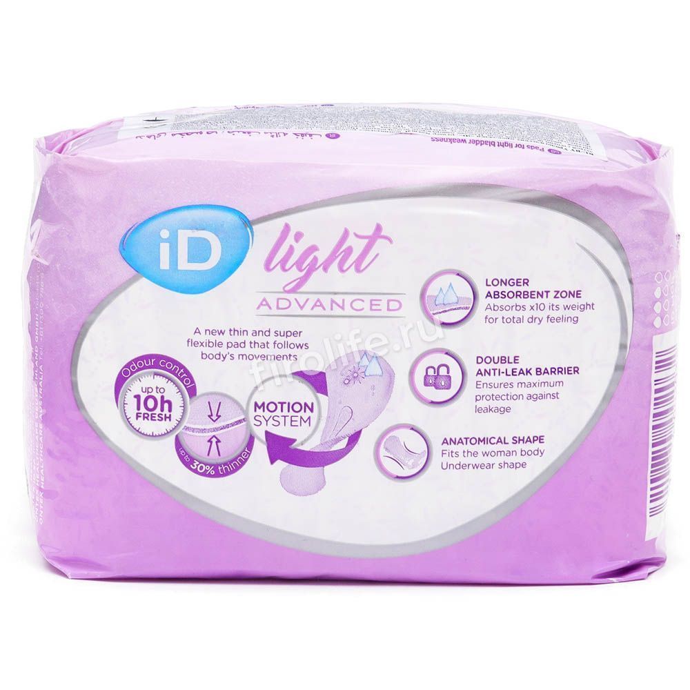 Прокладки урологические iD Light Advanced Normal