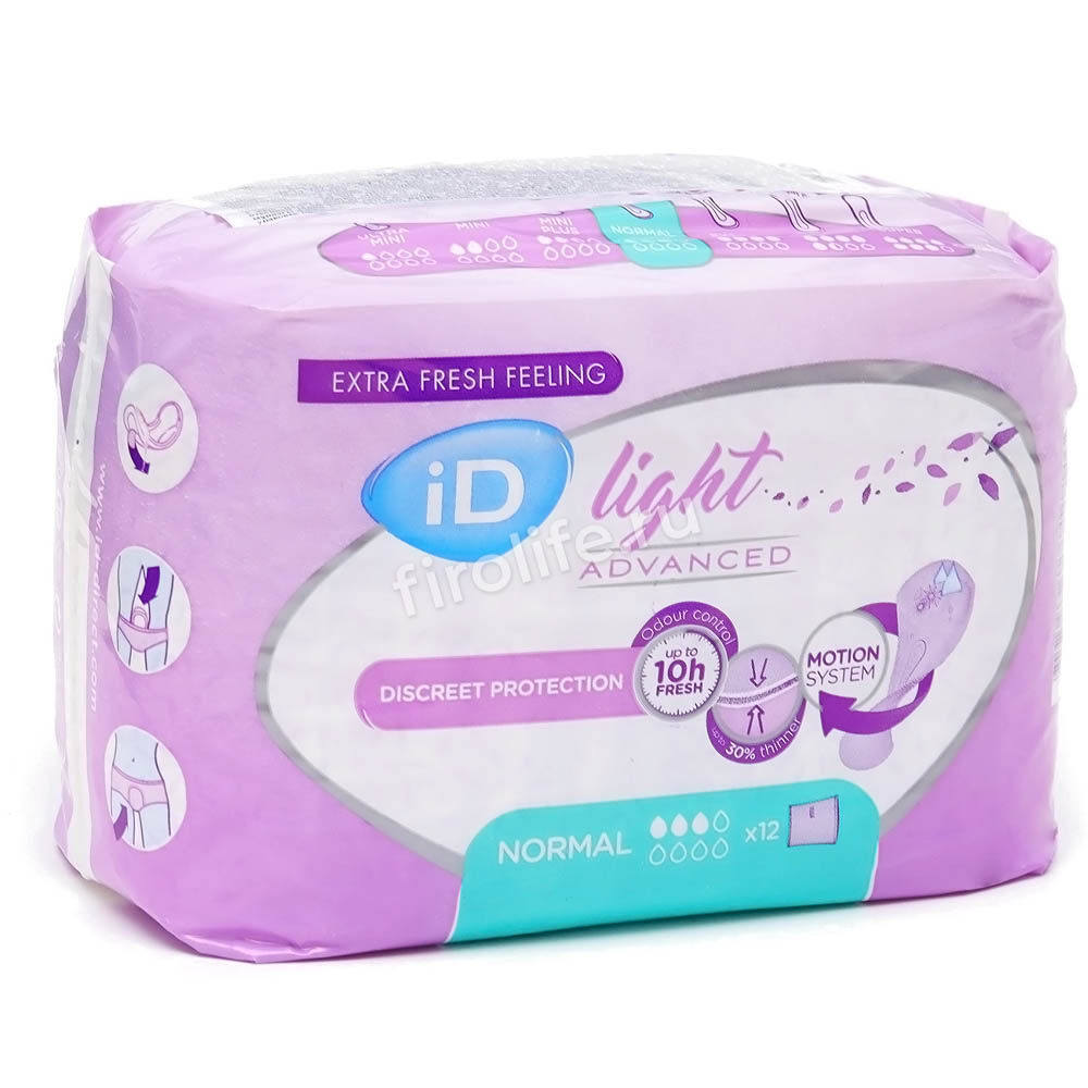 Прокладки урологические iD Light Advanced Normal
