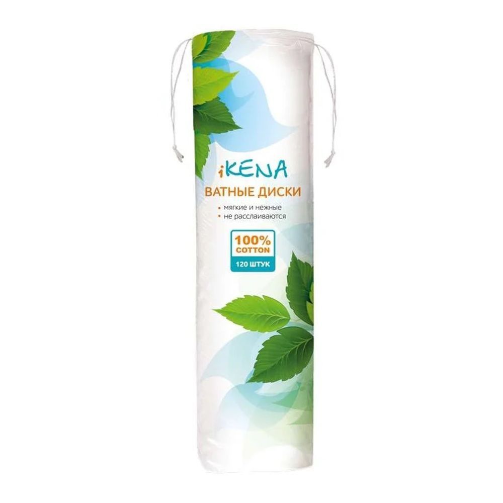 Ватные диски iKENA косметические