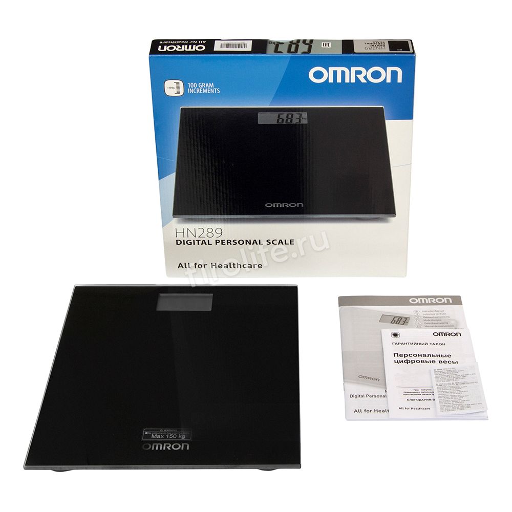 Весы персональные цифровые OMRON HN-289-EBК