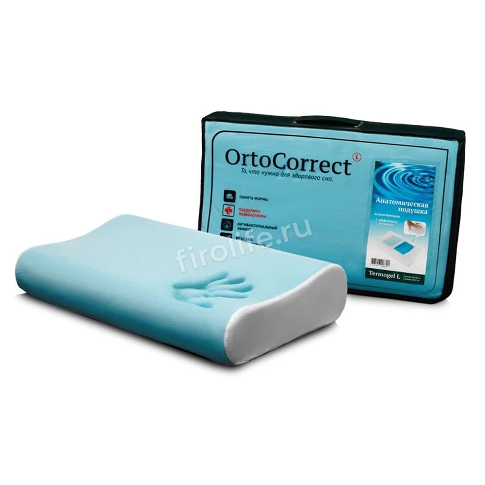 Подушка Termogel Ortocorrect с охлаждающим эффектом