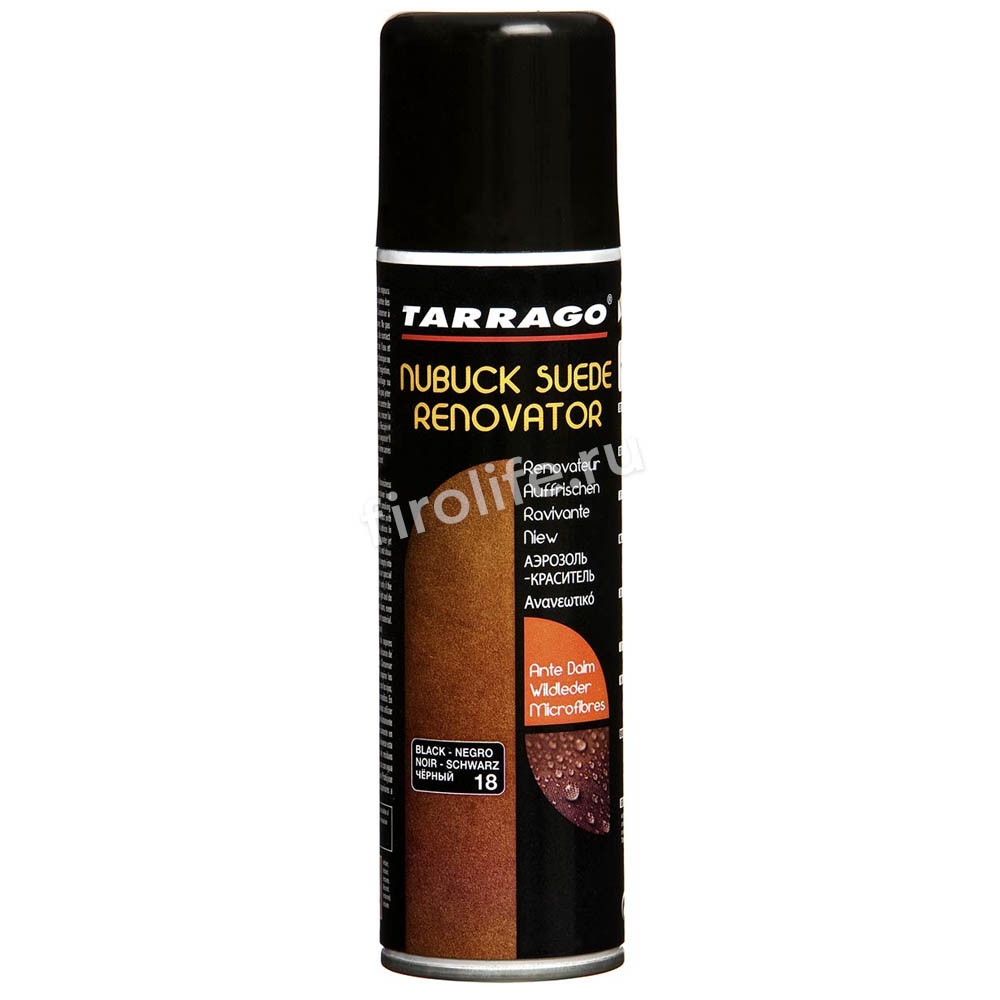 Аэрозоль для обуви Tarrago nubuk suede renovator